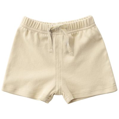 Yeahdor Baby Boy Girl Pull On Jogger Shorts French Terry Cotton Drawstring Shorts Summer Clothes Yellow 12-18 Months