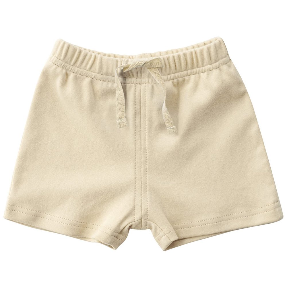 Yeahdor Baby Boy Girl Pull On Jogger Shorts French Terry Cotton Drawstring Shorts Summer Clothes Yellow 12-18 Months