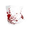 Blood Splatter Neck Gaiter Face Mask, Sun Dust Protection Neck Wraps Balaclava, Reusable Masks Scarf Bandana Multicolor view 1