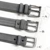 351000-AE354NB Men's Belt Suede Full Leather Belt Casual Dress Leather Belt 1-3/8"(35mm) Wide (Black, 32) view 4