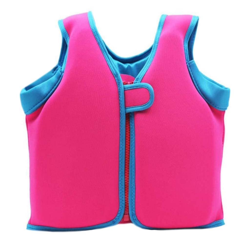 Baby Girl Swim Vest Learn to Swim Float Suit Jackets Training Vest for Kids Toddler Children (Pink, 2-3 Years)