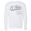 500 LEVEL Fernando Tatis Jr. Sweatshirt (Crew Sweatshirt, XX-Large, White) - Fernando Tatis Jr. El Nino 2019 Players Weekend Script S view 1