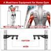 SYL Fitness Dip Bar Attachments for 2" x 2" or 3" x 3" Power Rack - Narrow & Wide Dips Double Handles (Patent Pending) (For 2" x 2" Rack) view 3