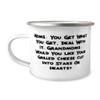 Moms: You Get What You Get, Deal With It. Grandmoms: Would You Like Grandmother 12oz Camping Mug, Fancy Grandmother, For Grandmom view 1