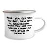 Moms: You Get What You Get, Deal With It. Grandmoms: Would You Like Grandmother 12oz Camping Mug, Fancy Grandmother, For Grandmom view 2