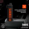 Campus Colors NCAA Stainless Steel Water Bottle - Twist on cap - 24 oz - Carry Clip - Keeps Your Drinks Hot or Cold for Hours (Oklahoma State Cowboys - Black) view 3