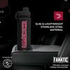 Campus Colors NCAA Stainless Steel Water Bottle - Twist on cap - 24 oz - Carry Clip - Keeps Your Drinks Hot or Cold for Hours (South Carolina Gamecocks - Black) view 3