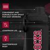 Campus Colors NCAA Stainless Steel Water Bottle - Twist on cap - 24 oz - Carry Clip - Keeps Your Drinks Hot or Cold for Hours (South Carolina Gamecocks - Black) view 4