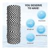 Black and White Checkered Neck Gaiter Face Mask, Sun Dust Protection Neck Wraps Balaclava, Reusable Masks Scarf Bandana view 4