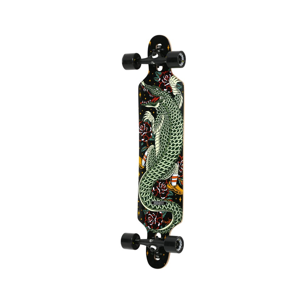 DB Longboards 2022 Croc 'n Socs 38" Drop-Through Crusing & Carving Complete