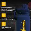 Campus Colors NCAA Stainless Steel Water Bottle - Twist on cap - 24 oz - Carry Clip - Keeps Your Drinks Hot or Cold for Hours (Cal Golden Bears - Navy) view 4