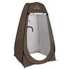 Your Choice Pop Up Privacy Shower Tent - Portable Changing Tent for Camping, Beach & Hiking - 6.2FT Lightweight with Carry Bag, Quick Setup & Full Coverage - Brown view 1