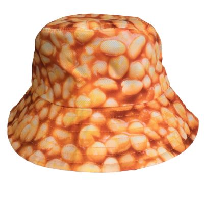 Baked Beans Bucket Hat Packable Sun Hats Fisherman Outdoor Summer Beach Caps for Men Women
