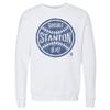 500 LEVEL Giancarlo Stanton Sweatshirt (Crew Sweatshirt, XX-Large, White) - Giancarlo Stanton Ball B view 1