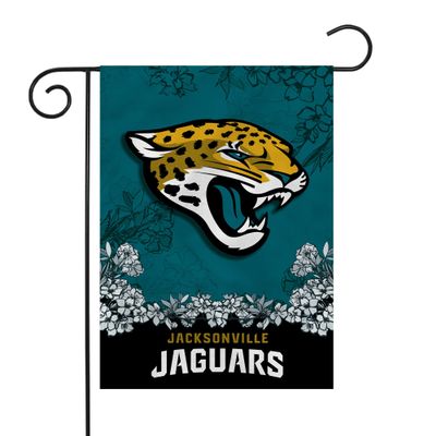 NFL Rico Industries Jacksonville Jaguars Primary 13" x 18" Double Sided Garden Flag
