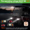 10L0L Club Car DS Headlight Kit - 12V Headlight and Tail Light Kit With Upgrade Harness with Turn Signal Brake Light and Horn Wire view 3