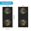 Mexico Logo Neck Gaiter Face Mask Reusable, Cloth Face Masks Bandana Balaclava Cover Scarf Shield Multicolor view 2