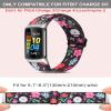 Wearlizer Elastic Band Compatible with Fitbit Charge 6/Charge 5 Bands Women view 3