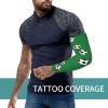 Aieefun Football Soccer Cooling Arm Sleeves Cover for Women Running Arm Sleeves 1 Pair Cartoon Birds Animals view 4