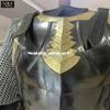 ARTIZANSTORE Medieval Dark Steel Breastplate Fantasy Cuirass Knight Armor Breastplate halloween costume view 3