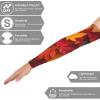 Autumn Maple Leaves Cooling Arm Sleeves Cover UV Sun Protection for Women Running Arm Sleeves 1 Pair view 2