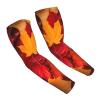 Autumn Maple Leaves Cooling Arm Sleeves Cover UV Sun Protection for Women Running Arm Sleeves 1 Pair view 4