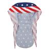 Skull Cap Pirate Hat Doo Rags Bandana Biker Cooling Under Helmet Head Wraps for Women Men Cycling USA Flag view 4