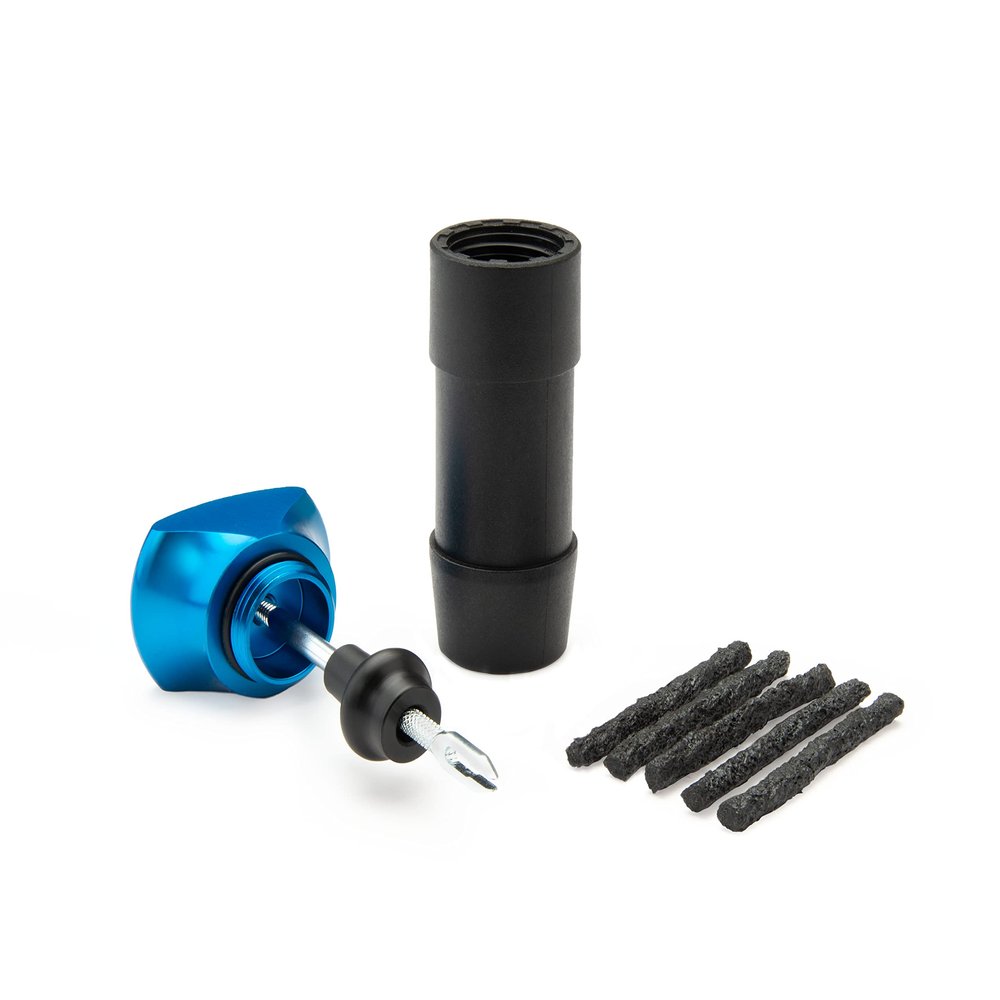 PARKTOOL TPT-1 Tubeless Tire Plug Tool Puncture Repair Kit with 5 Rubber Plugs