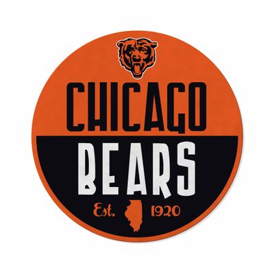 Rico Industries NFL Football Chicago Bears Classic Shape Cut Pennant - Home and Living Room Dcor - Soft Felt EZ to Hang