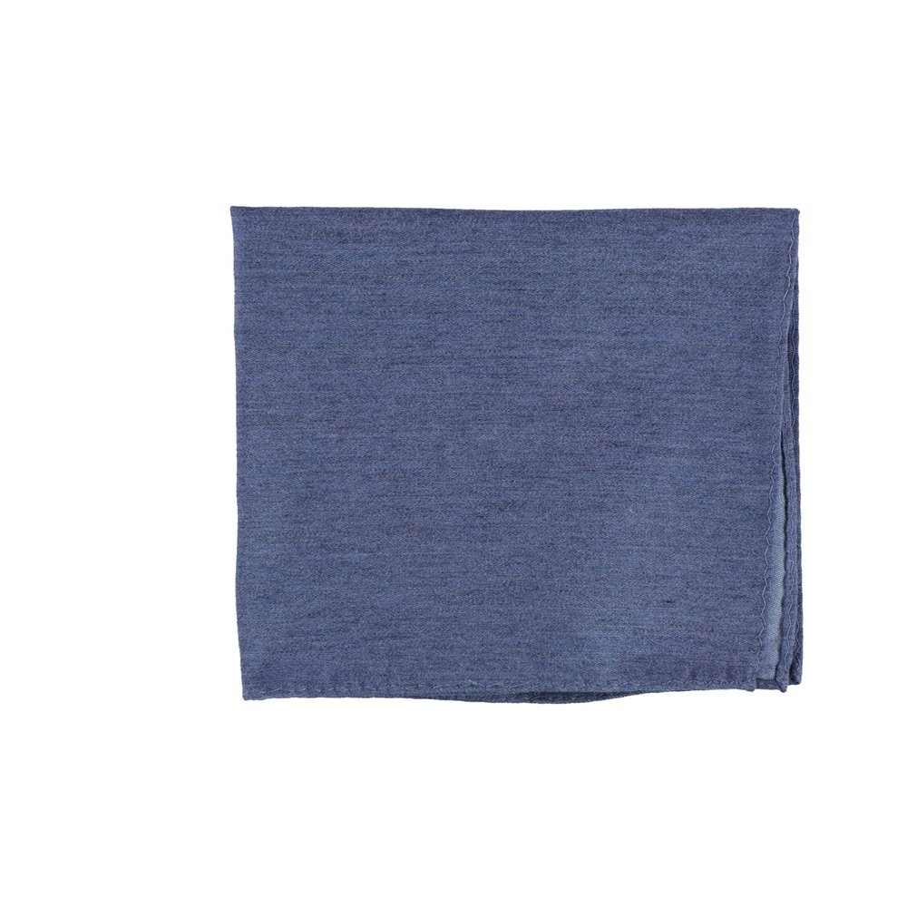 bar III Mens Classic Pocket Square, Blue, One Size