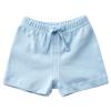 YOOJIA Unisex Toddlers Baby Boy Girl Cotton Shorts Knit Pull On Short Pants Summer Casual Bottoms Blue 6-12 Months view 1