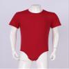 Manyakai Men's One Piece Athletic Leotard Button Down Undershirts Rompers Gymnastic Bodysuit Biketard Red Medium view 3