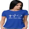 XX-Large Royal Women Faith Hope Love Christian Jesus Gift Idea T-Shirt view 2