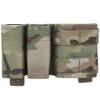 5.56 Mag Pouch Double 9mm MOLLE Magazine Pouch Set Tactical Placard with Quick Release Insert for Chest Rig Vest view 1