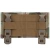 5.56 Mag Pouch Double 9mm MOLLE Magazine Pouch Set Tactical Placard with Quick Release Insert for Chest Rig Vest view 4