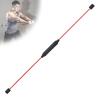 DYK&NX Multifunctional Unisex's Swing Stick, Fitness Bar Elastic Bar, for Variety of Exercises Such as Arms, Shoulders, and Abdominal Muscles (Color : Red) view 1