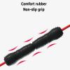DYK&NX Detachable Fat Burning Elastic Bar, Elastic Fitness Bar for Vibration Training, Deep Muscles, Flexible, Fibreglass, 160 cm (Color : Red) view 2