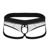 Lejafay Men's Athlelic Supporter Performance Jockstrap Underwear Sports Briefs Cut Out Y-Back Red A X-Large view 3