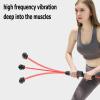 DYK&NX Exercise Swing Stick with Counting, High Frequency Training Bar Elastic Bar, High-Frequency Vibration Exercise Stick for Workout Weight Muscle Training Yoga Pilates (Color : Black) view 3