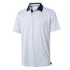 Golf Shirts for Men Dry Fit Short Sleeve Moisture Wicking Print Performance Sport Casual Men Polo Shirts view 1