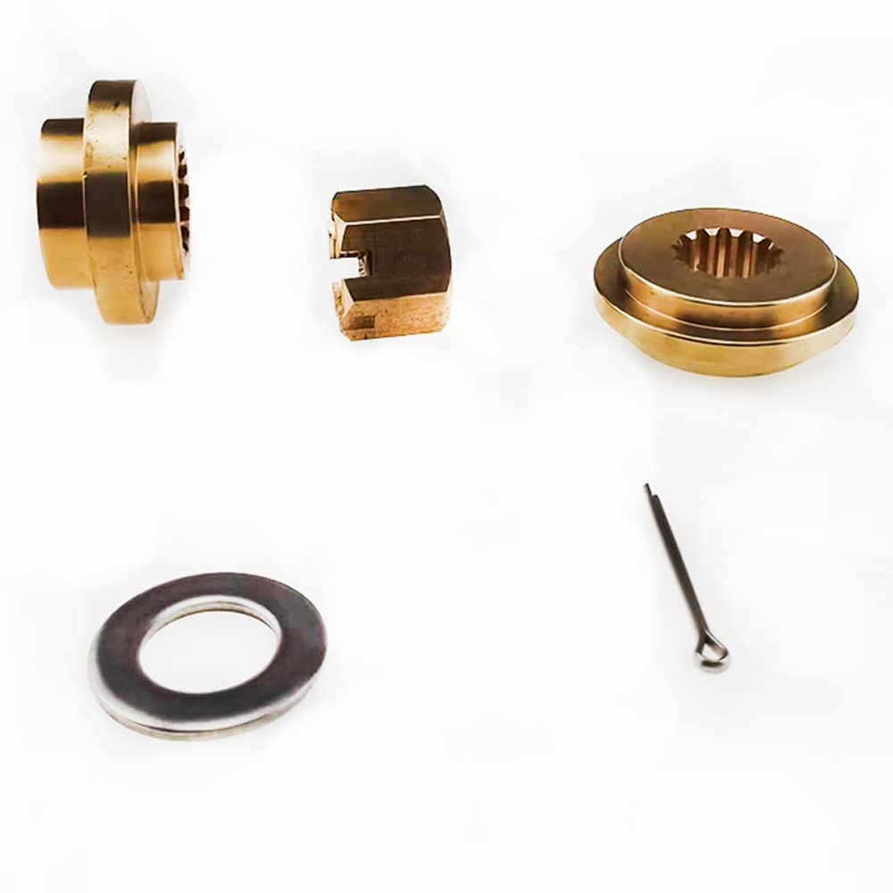 Boatman 40-65 hp Hardware Hub Kits Installation fit Suzuki Outboard Propeller, Thrust Washer/Spacer/Washer/Nut/Cotter Pin Included
