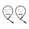 2Pcs Deck Mount Connector Elastic Rope Bungee Rod Strap Holder for Fishing Boat Kayak Strap Rod Hold Down Strap view 1