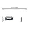 2Pcs Deck Mount Connector Elastic Rope Bungee Rod Strap Holder for Fishing Boat Kayak Strap Rod Hold Down Strap view 4