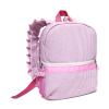 Gabigaba Toddler Backpack for Girls Seersucker Pleated Flower Edge Kids Lightweight Backpack Pink Mini Preschool Backpack (PINK) view 1
