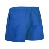 Mens Elastic Waist Swim Trunks Solid Volley Swimwear Bathing Suit Boardshort Drawstring Athletic Beach Shorts (Blue 1,X-Large) view 3