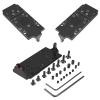 GOTICAL Mount Red Dot Mounting Platform Glok Plate Base Mount Compatible - (Black with Red Dots) view 2