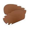 EZReplace Lenses Replacement for Oakley Racing Jacket Vented AF Sunglasses (Polarized Lenses) - Fits Oakley Racing Jacket Vented AF Frame (Maroon Brown)