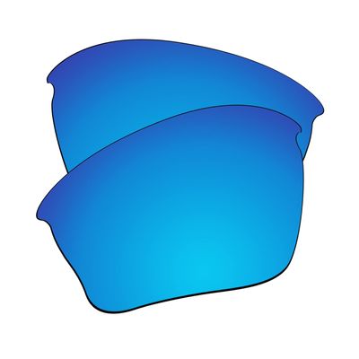 EZReplace Lenses Replacement for Oakley Half Jacket XLJ Asian Fit Sunglasses (Polarized Lenses) - Fits Oakley Half Jacket XLJ Asian Fit Frame (Ice Blue)