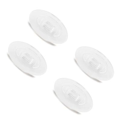 2 Pair Replacement Nosepieces Nose Pads for Von Zipper MayfieldOakley Whisker/WireTap/Half Wire 2.0/Crosshair 2.0 OO4044/Crosshair 1.0/Plaintiff Squared OO4063 - Oversized