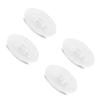 2 Pair Replacement Nosepieces Nose Pads for Von Zipper MayfieldOakley Whisker/WireTap/Half Wire 2.0/Crosshair 2.0 OO4044/Crosshair 1.0/Plaintiff Squared OO4063 - Oversized view 1